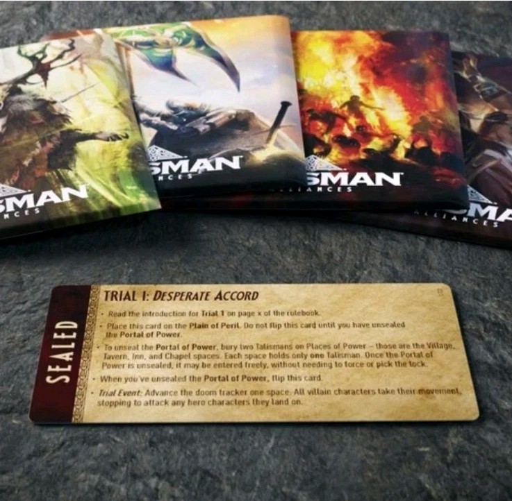 Talisman Alliances: Fate Beckons Board Game Expansion Pack 5th Edition Read