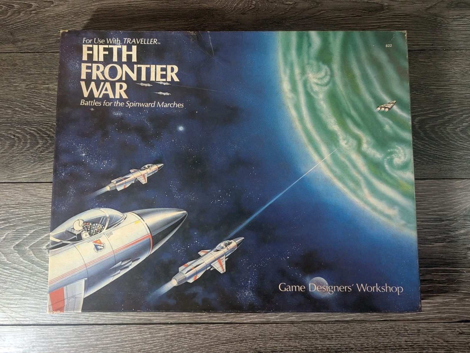 GDW Traveller Boardgame Fifth Frontier War Unpunched-Complete