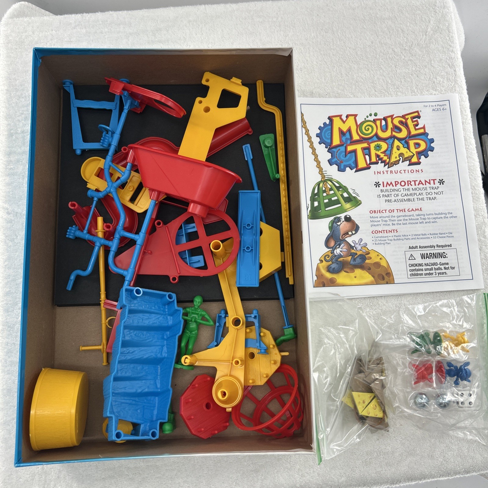 Rare 2005 Mouse Trap Game by Milton Bradley Complete in Great Condition