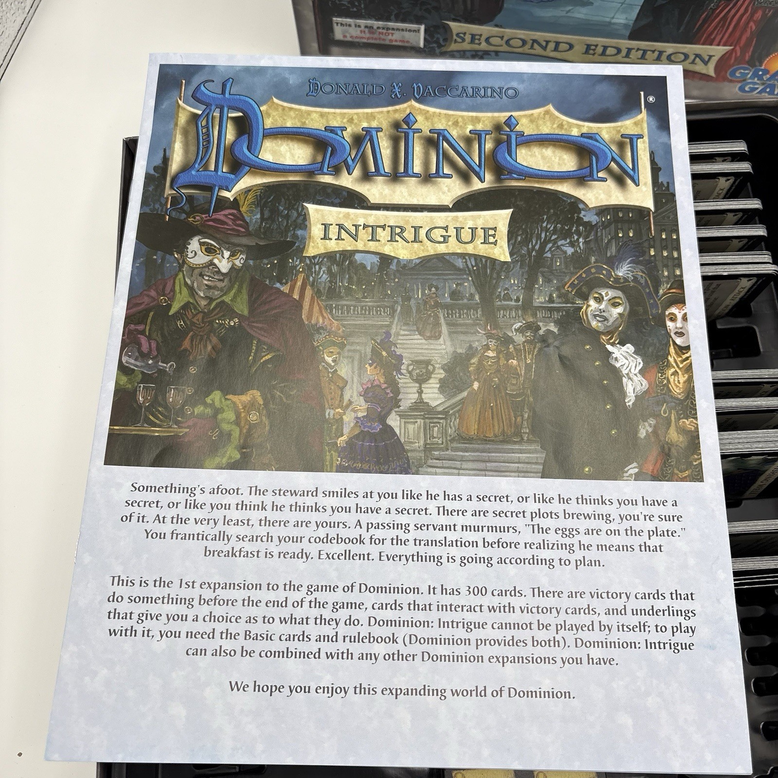 Dominion Intrigue 2nd Edition Expansion Pack