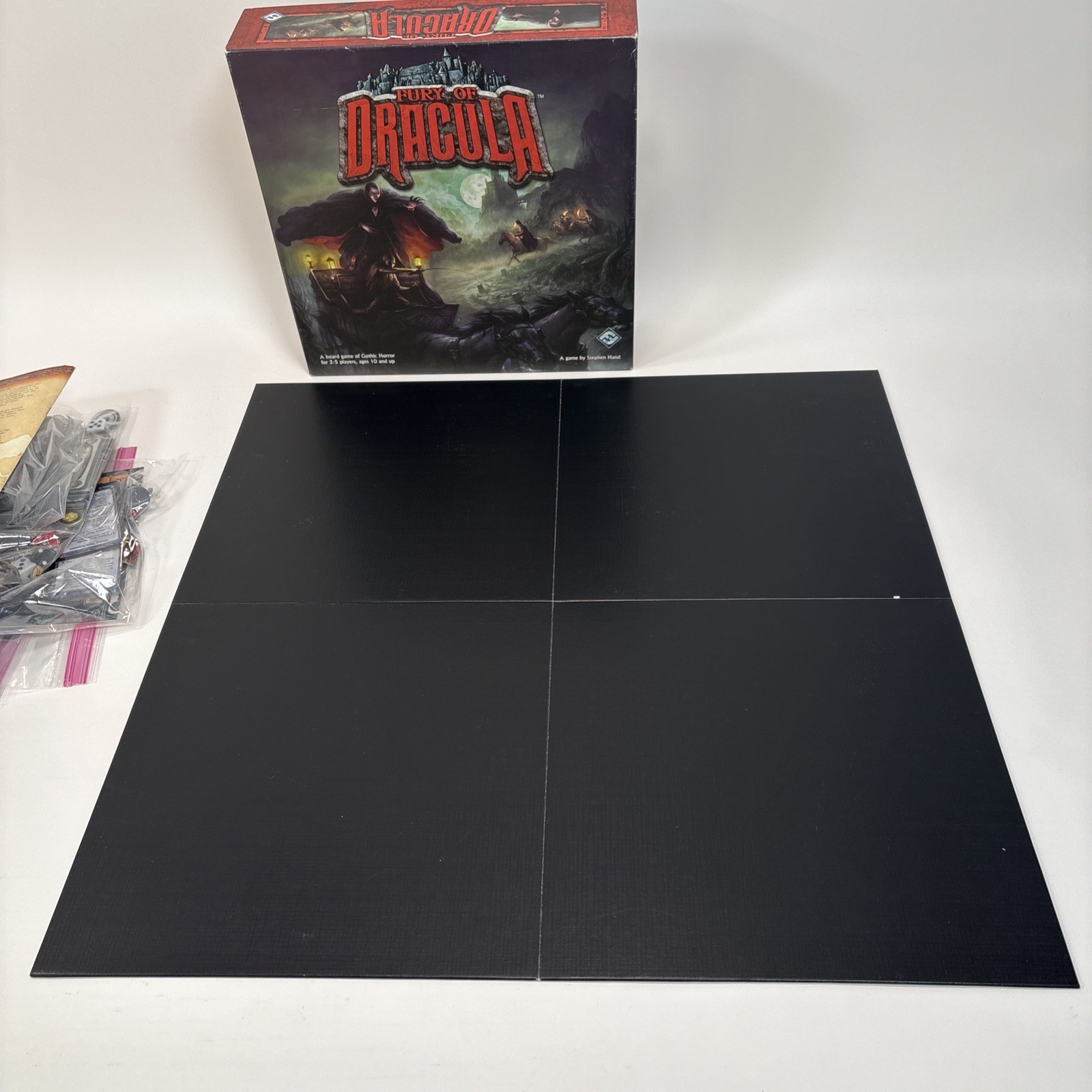 Fury of Dracula 2010 Fantasy Flight Games Gothic Horror Board Game