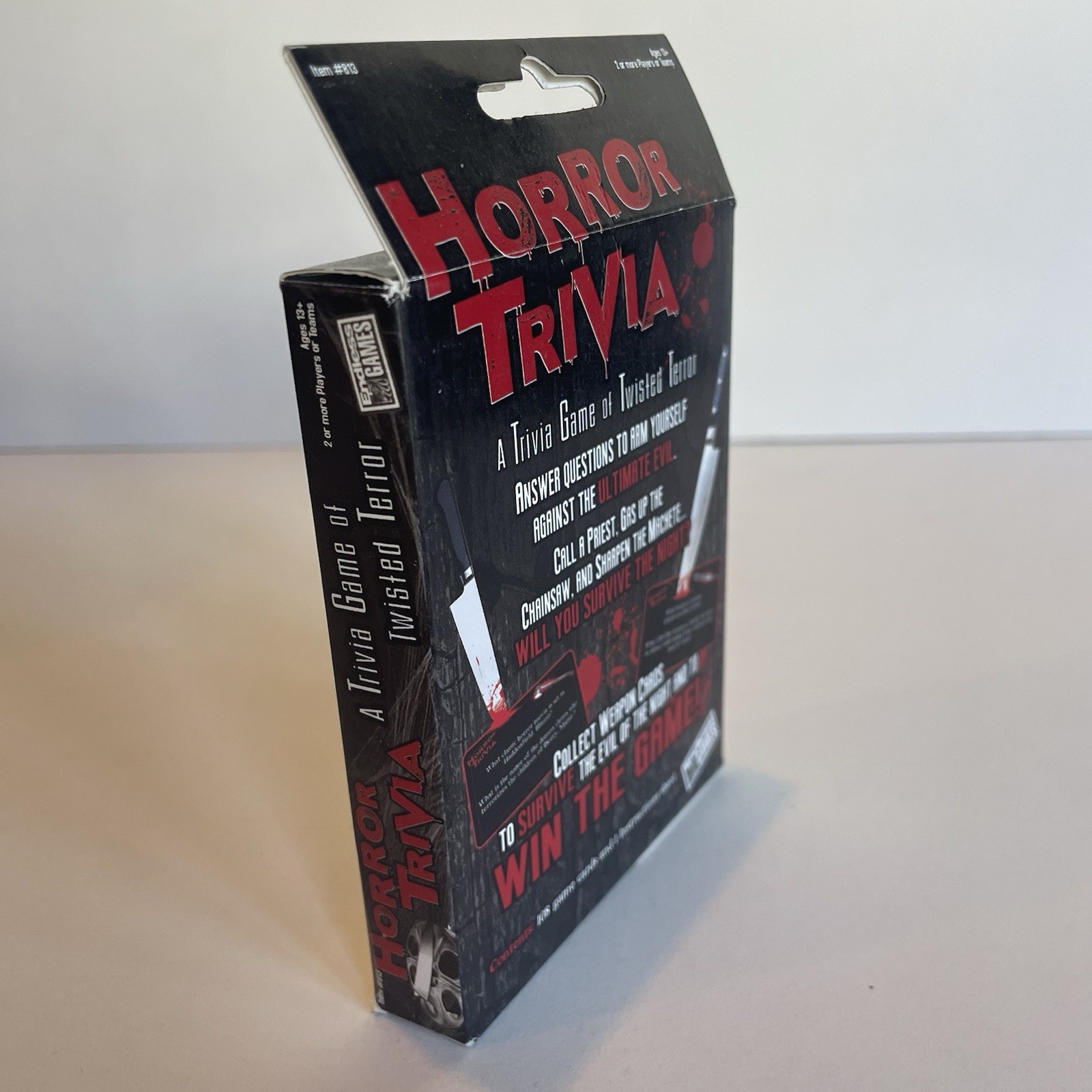 Horror Trivia Game by Endless Games Complete
