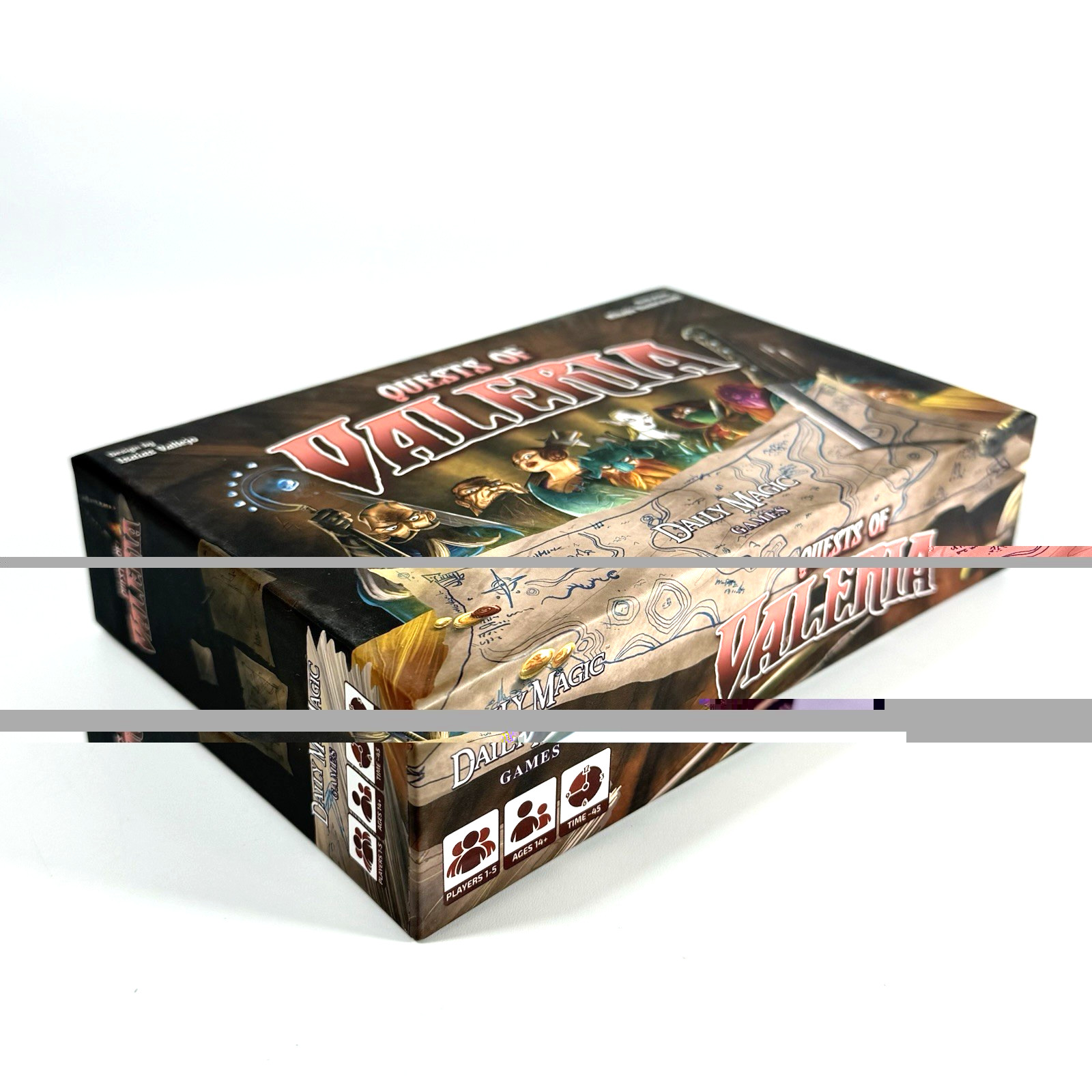 Quests of Valeria Board Game From Daily Magic