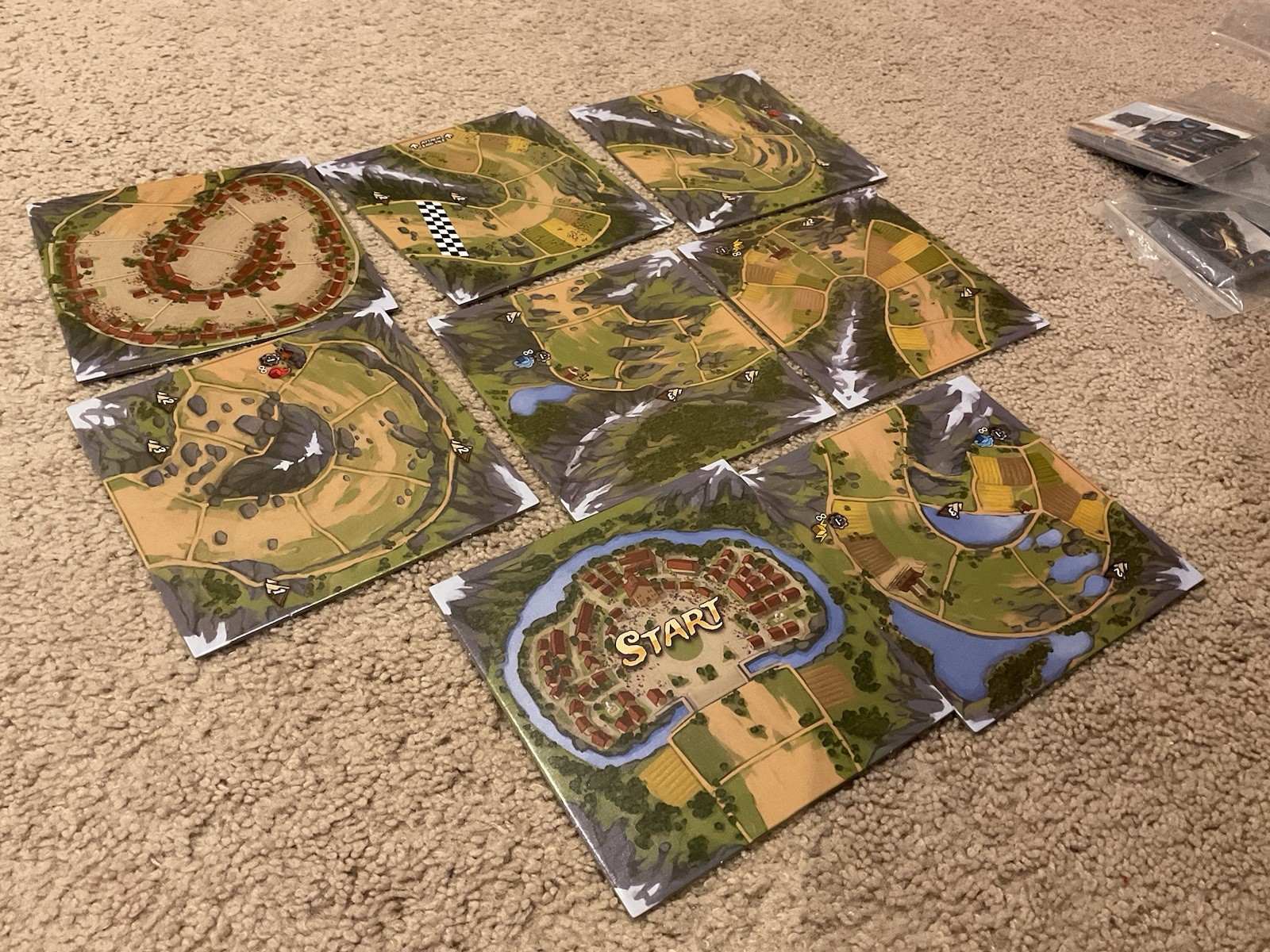 Steampunk Rally Board Game Roxley Used Complete Third Edition