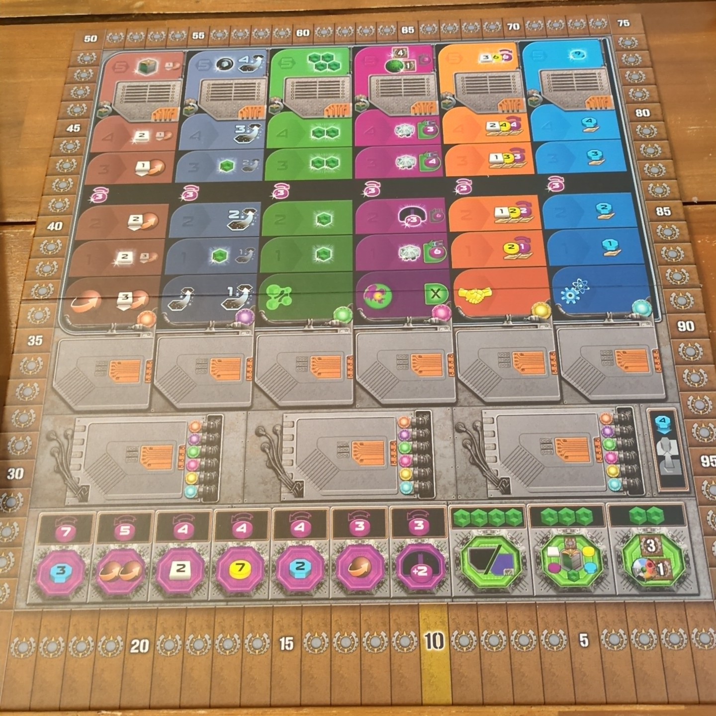 *Missing 1 Piece* Gaia Project Board Game With Folded Insert Z-Man Games