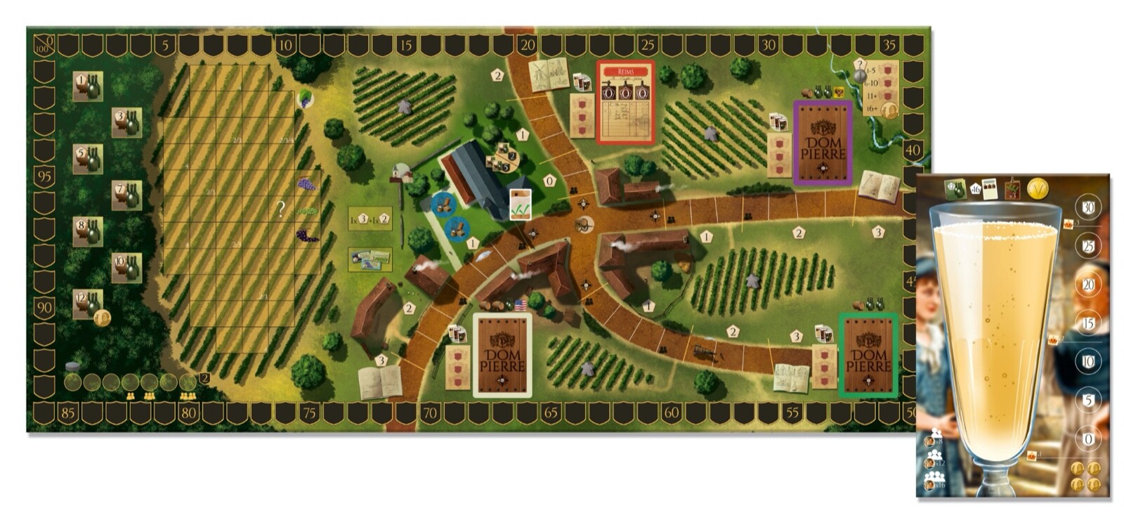 Dom Pierre R&R Games Family Game Expeert Game Strategy Game History Game