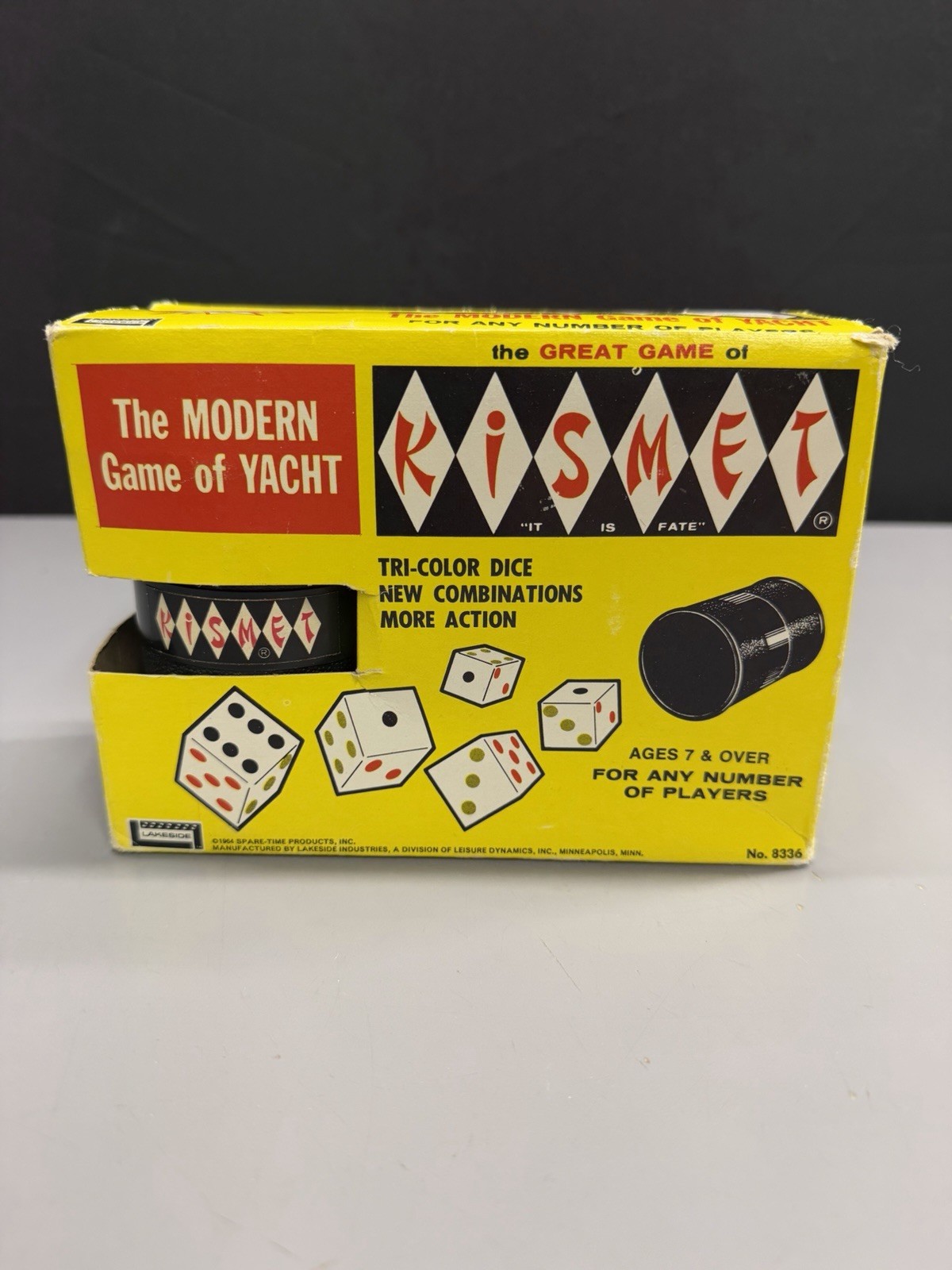 Vintage 1964 Kismet Game By Lakeside Complete With Original Box & Instructions