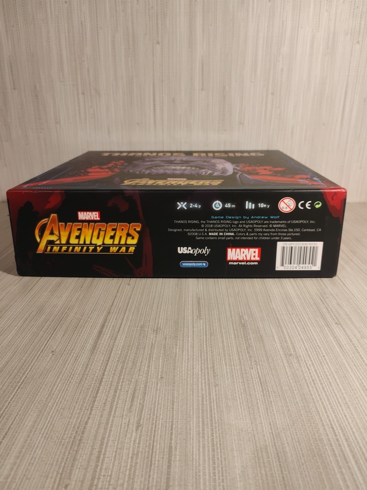 Thanos Rising Board Game Marvel Avengers Infinity War-All Pieces Counted
