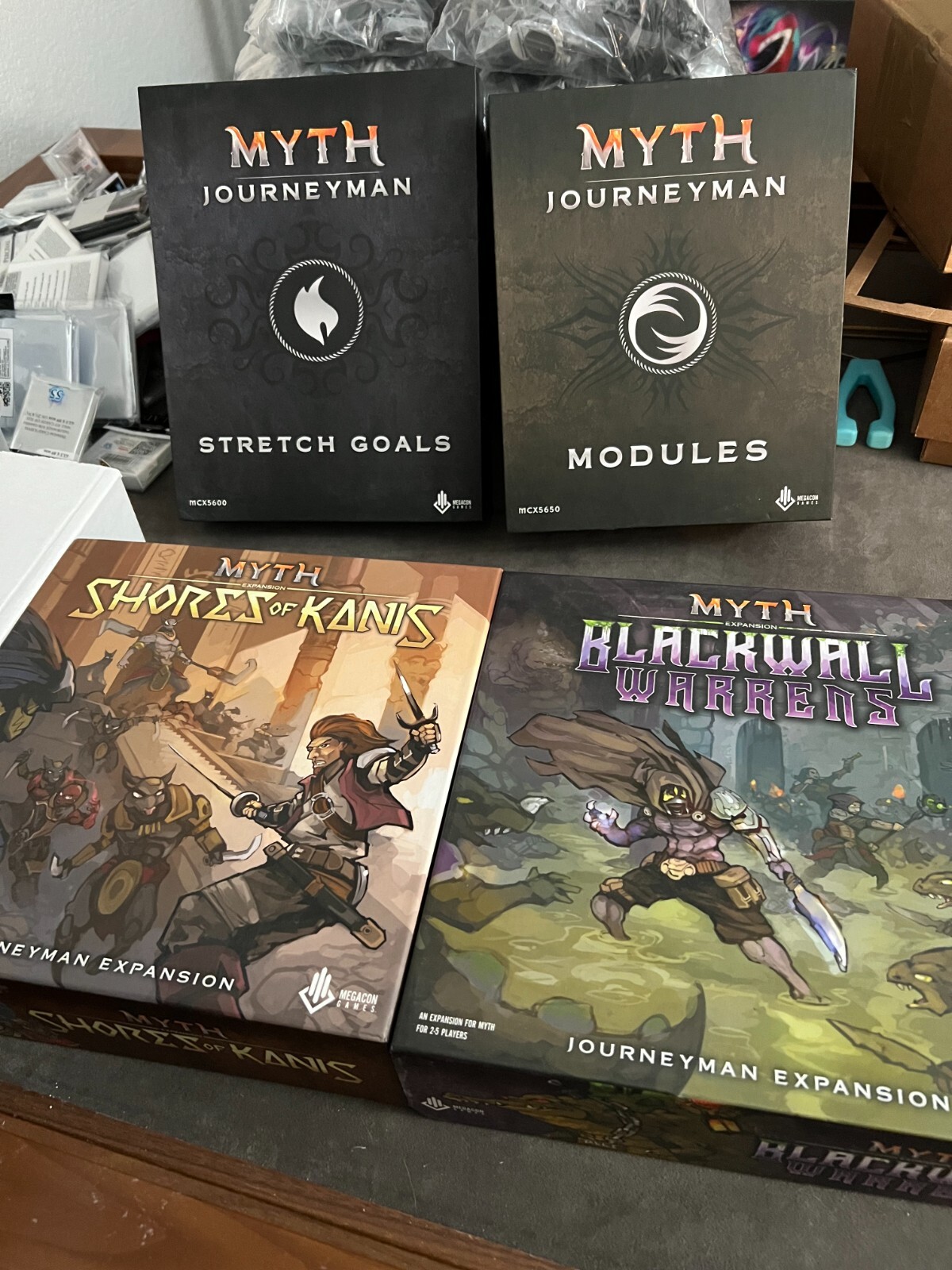 Myth Board Game 2.0 Kickstarter Edition