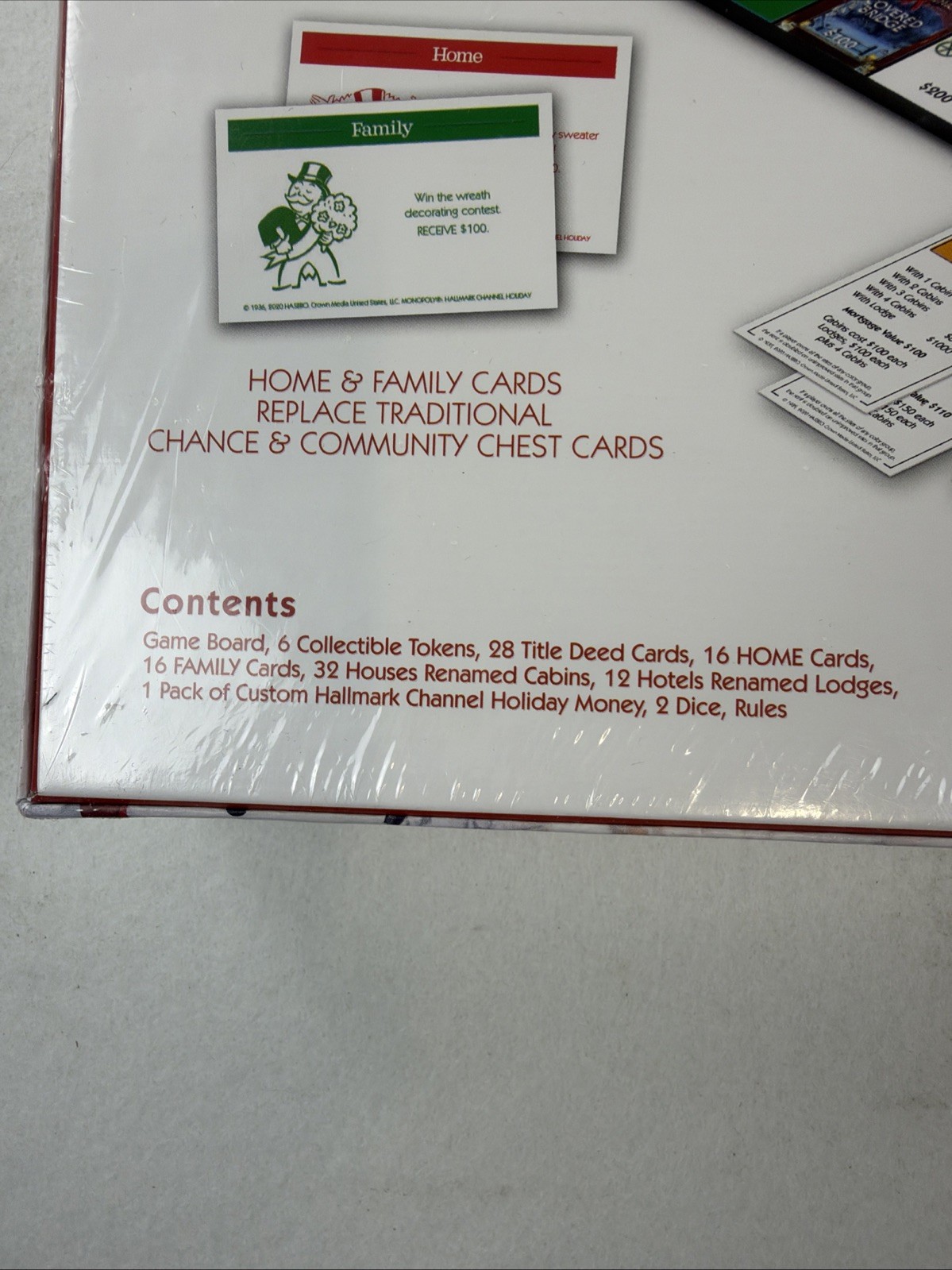 Monopoly Hallmark Channel Holiday Edition Board Game, New Sealed