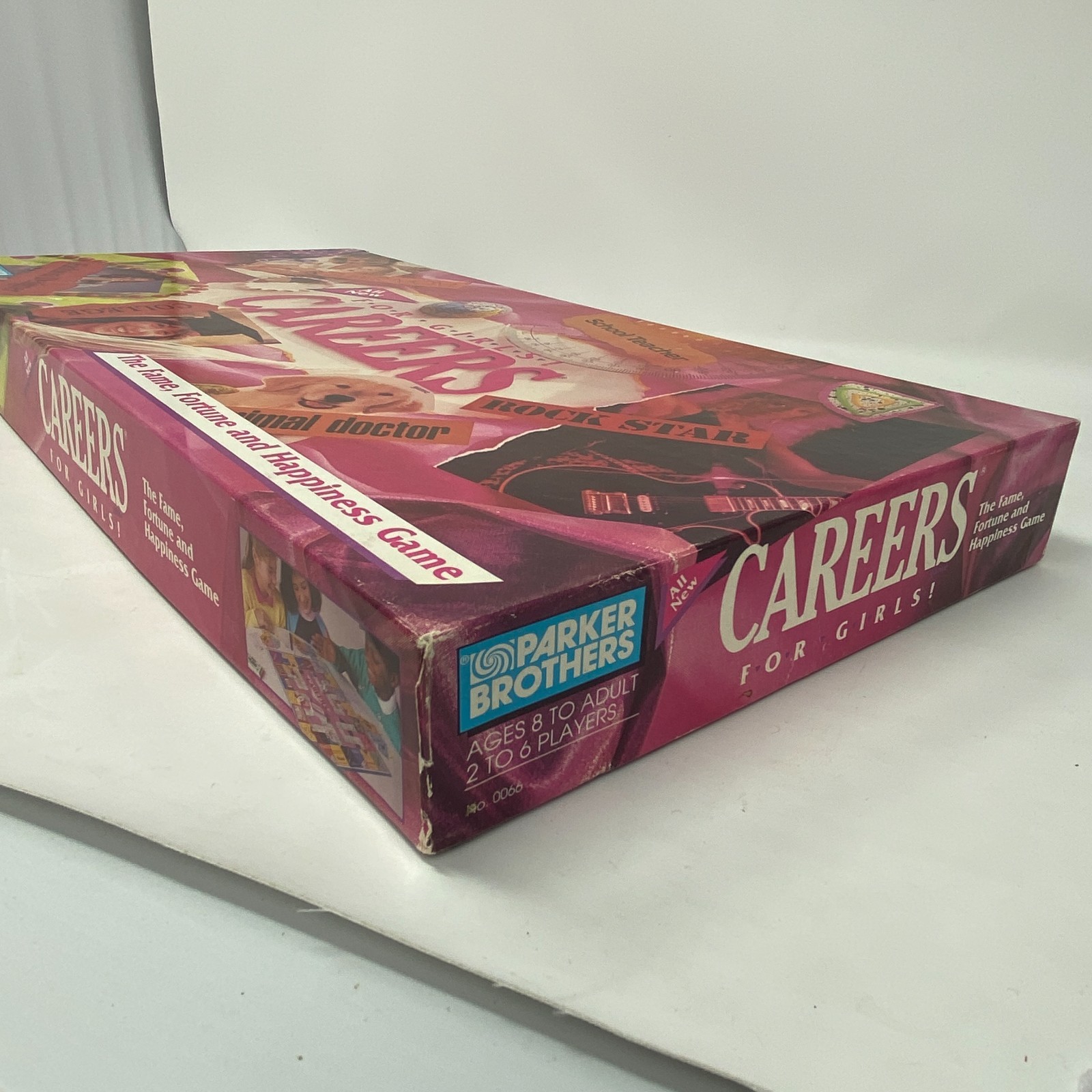 Vintage 1990 CAREERS For Girls Parker Brothers Board Game COMPLETE