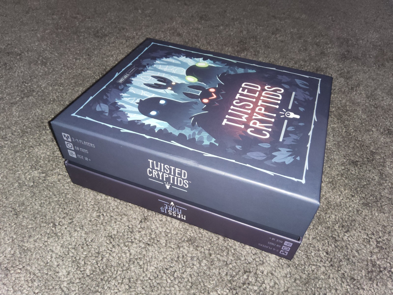 Twisted Cryptids Kickstarter Cryptid Culture Base Game Ness Is more Expansion 3