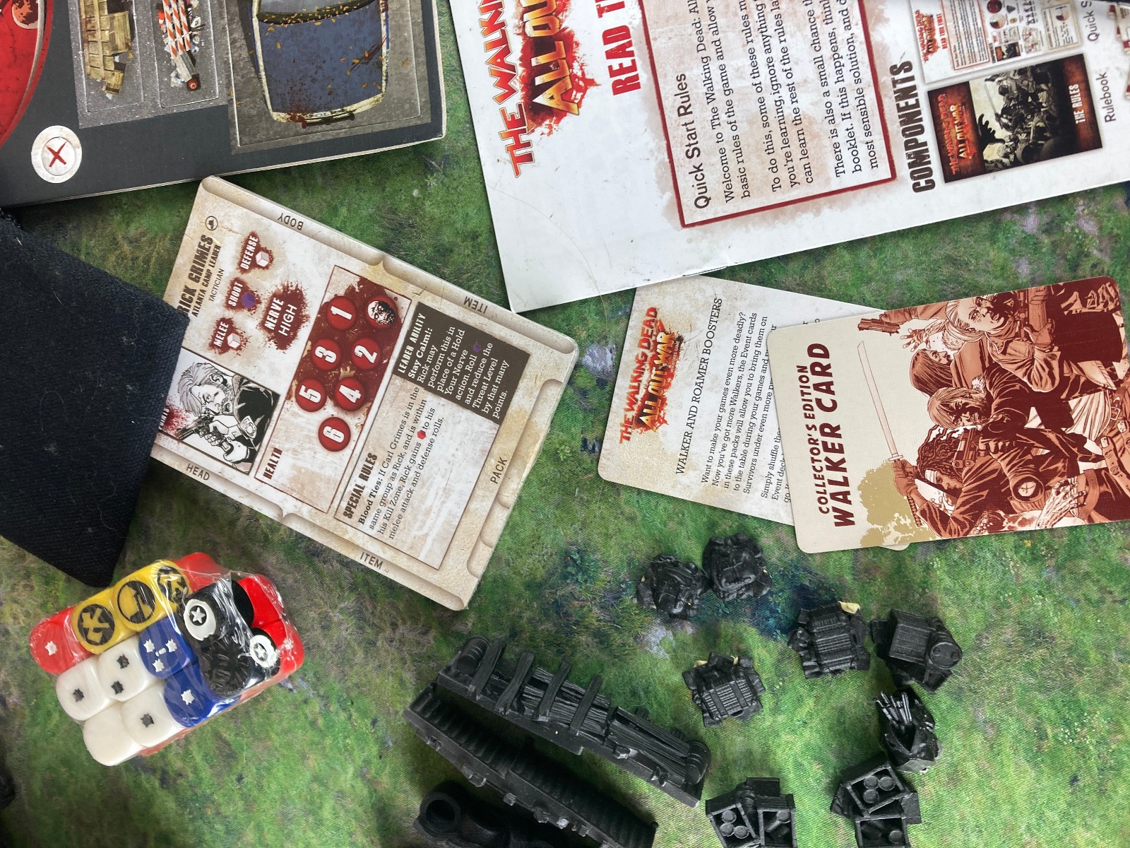 The Walking Dead All Out War Miniatures Game Kickstarter Edition