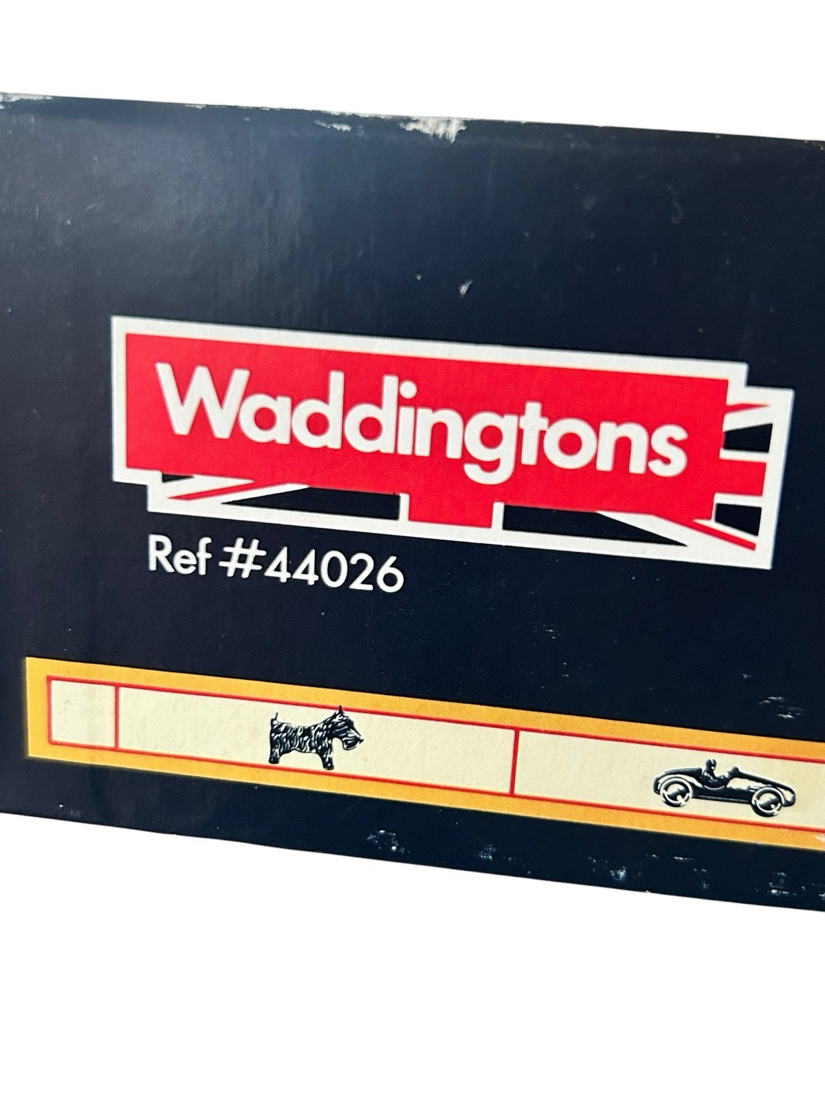 Vintage RARE Waddingtons Deluxe Monopoly Game Complete UK Edition Gold Tokens