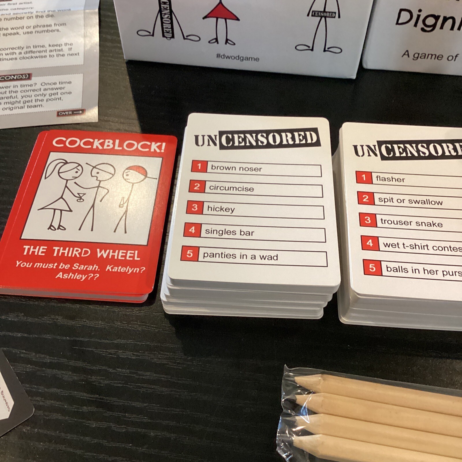 Drawing Without Dignity: a Game of Uncensored Sketches New