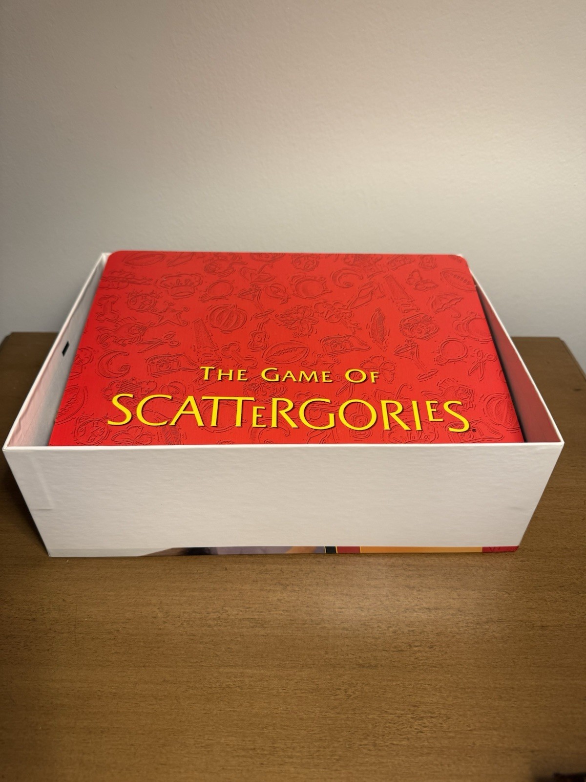 THE GAME OF SCATTERGORIES – Parker Brothers – Hasbro – 2003 Edition – Board Game