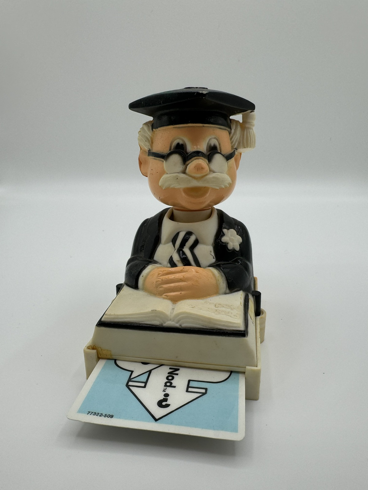 Vintage Gabriel Professor Nod Board Game Replacement Game Part With Card Rare!