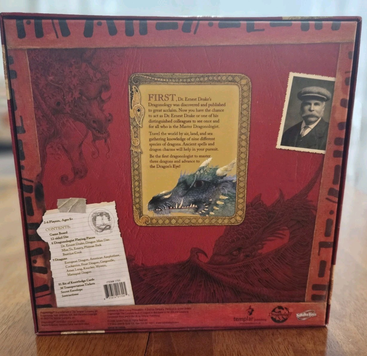 Dragonology The Board Game Complete 2006 Sababa Toys Preowned