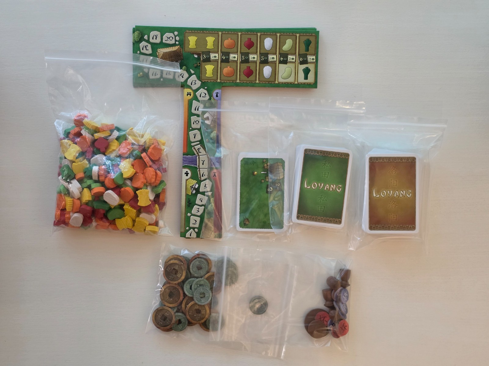 At the Gates of Loyang Board Game Tasty Minstrel Games 2010 First Edition