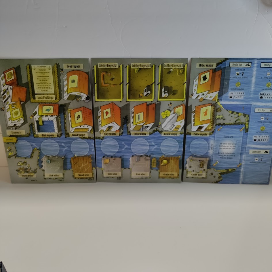 Le Havre Australian Edition Lookout Games Board Game *READ Some Cards Chinese