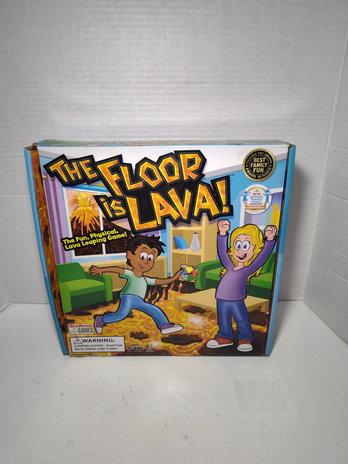 The Floor is Lava Game Endless Games Interactive Family Board Game Complete