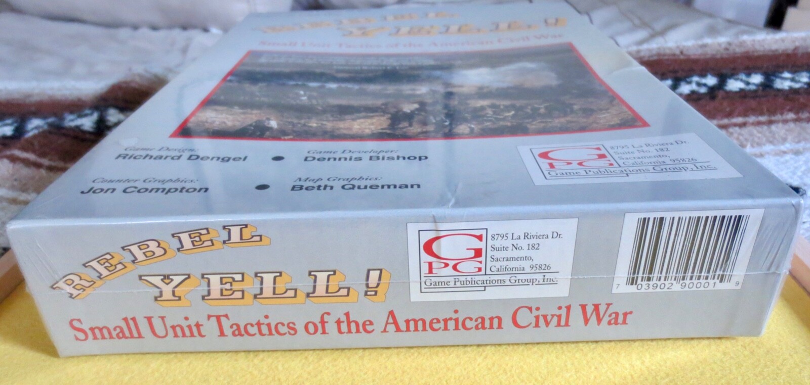 Rebel Yell! Small Unit Tactics of the American Civil War. 1991 Free UPS shipping