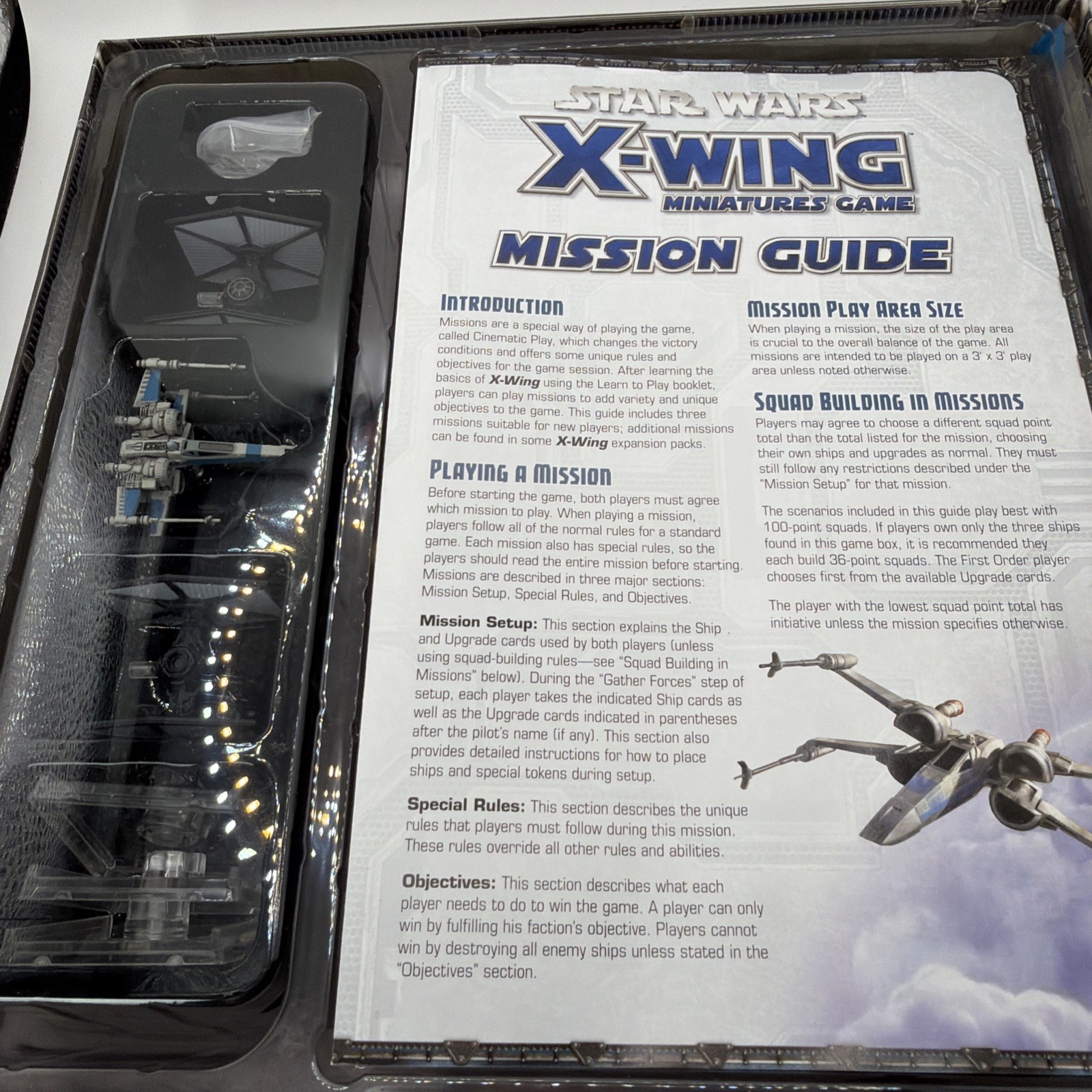 Star Wars X-Wing – 1st Edition 2 player Starter Set – The Force Awakens