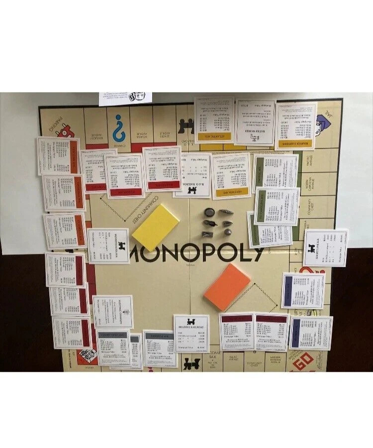 Monopoly Retro Series 1935 Edition Game Parker Brothers & Hasbro Kids B7743 8+