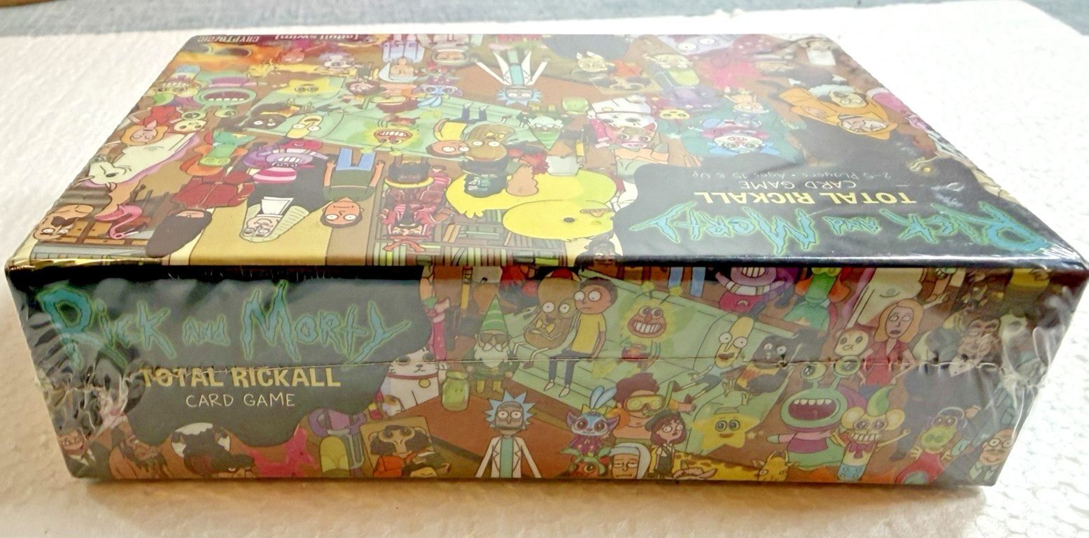 2016 Rick and Morty Total Rickall Card Game Ages 15 & Up, New and Sealed