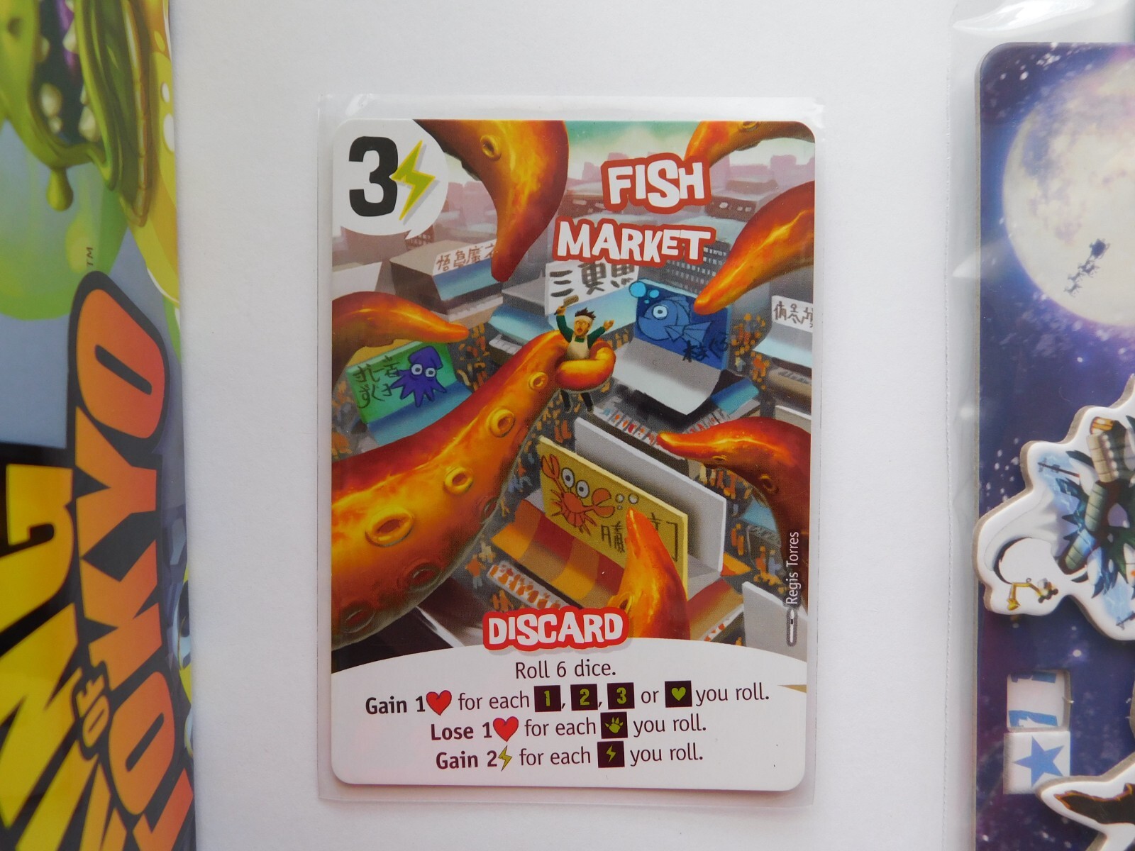 King of Tokyo 2017 Board Game & RARE Promos! 100% Complete! W/ Baby Gigazaur!