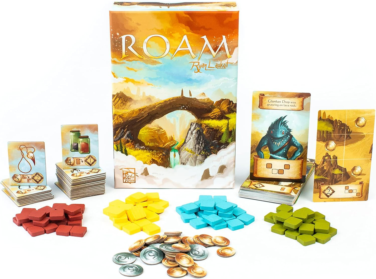 Roam Kickstarter Edition by Red Raven Games – SEALED