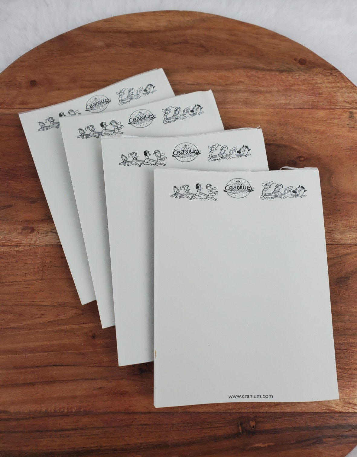 Cranium Turbo Edition Writing Pads Set of 4 Hasbro 2004 Replacements