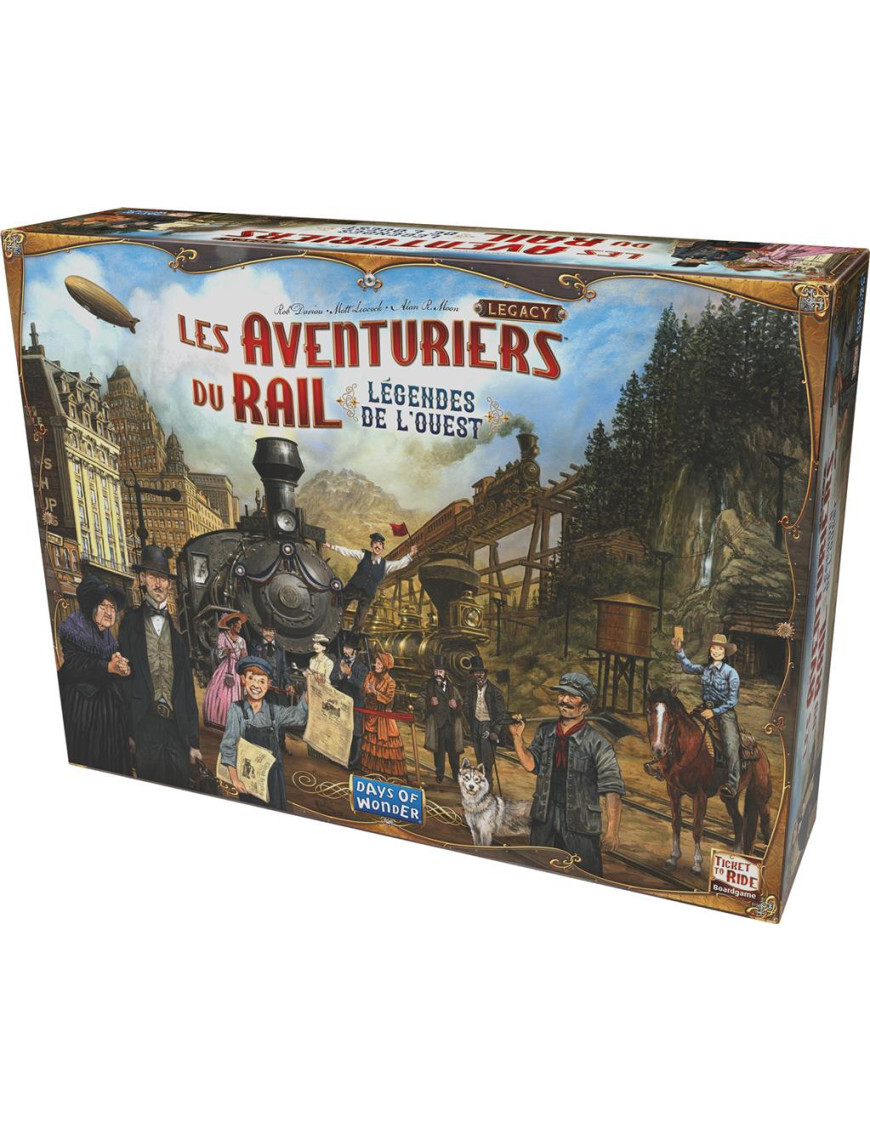 Les Aventuriers du Rail: Legacy FR Days of WonderAVE30