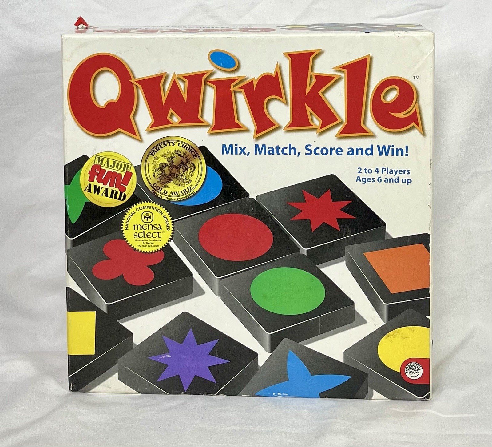 MindWare Qwirkle Game 2010 Edition Wooden Tiles Parent’s Choice Award Complete