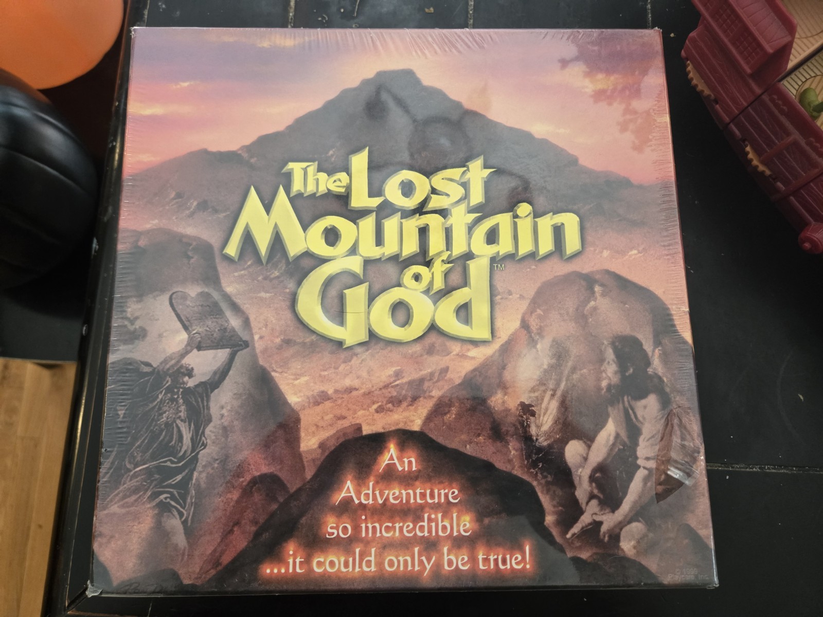 The Lost Mountain of God Biblical Adventure Board Game New Tommy Nelson