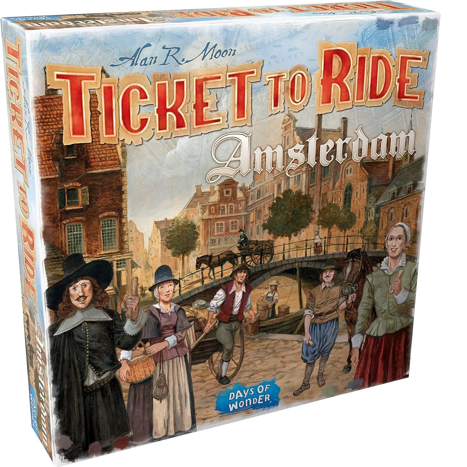 Ticket to Ride Express: Amsterdam [Board Game, 2 – 4 Players]