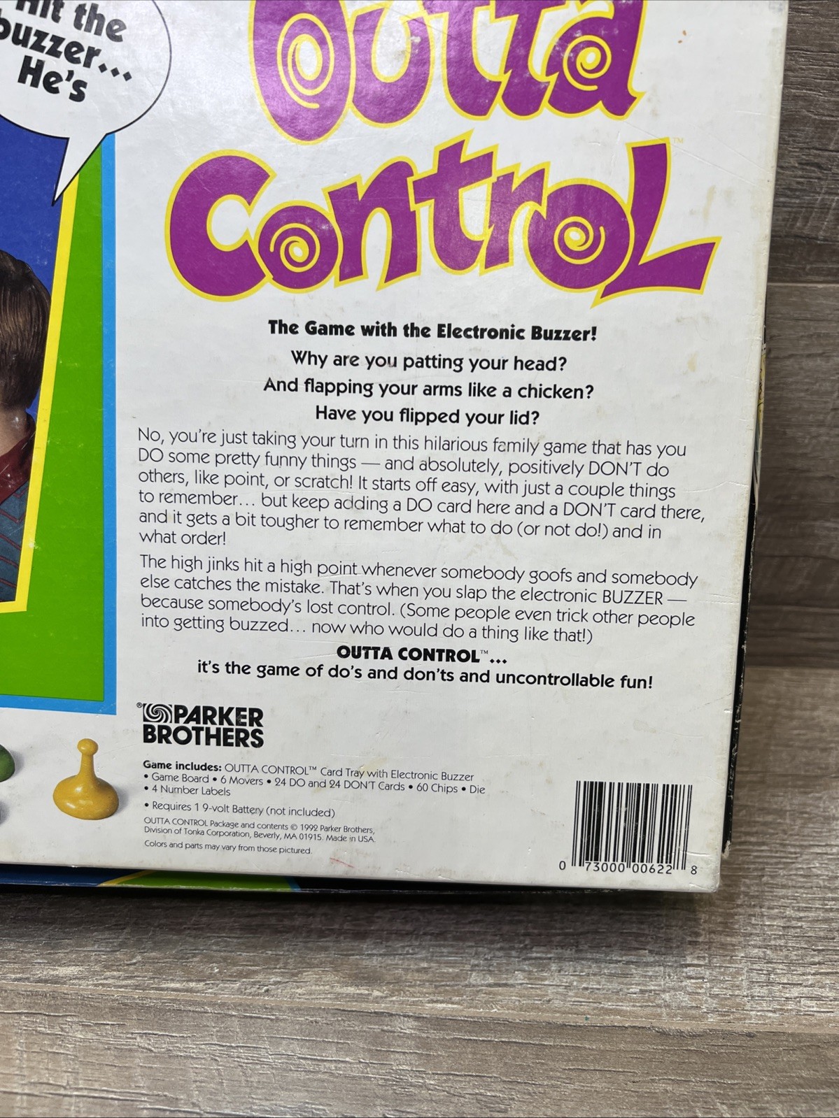 Vintage 1992 Parker Brothers Outta Control Electronic Board Game – 100% Complete