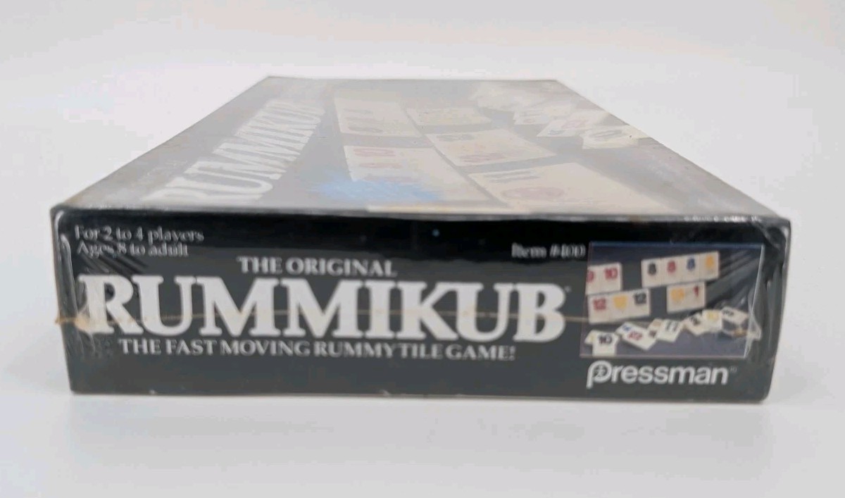 The Original Rummikub – 1990 Edition – NEW SEALED – Fast Moving Rummy Title Game