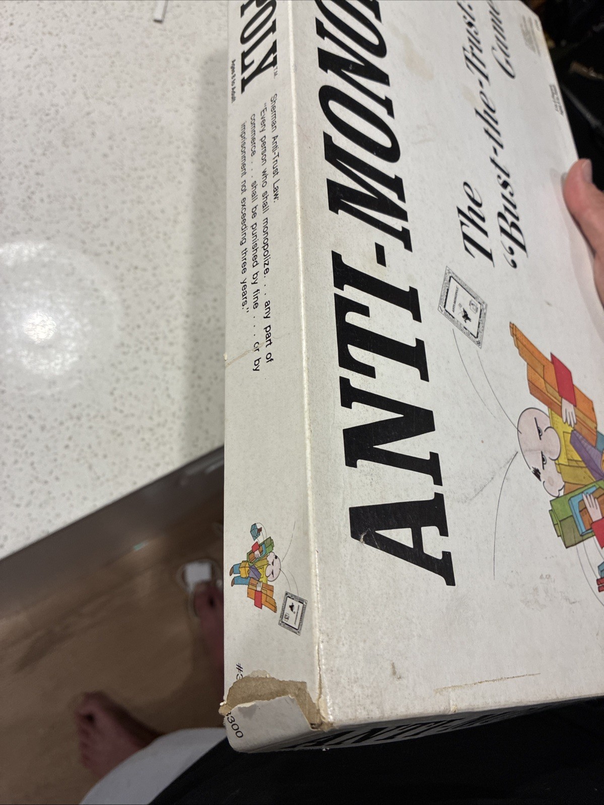 1973 Anti-Monopoly Game by Talicor Some Unused!! Good Condition READ!!