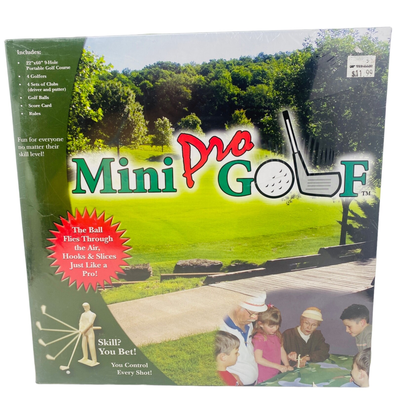 Tibiinc Mini Portable Pro Golf Course 1 to 4 Players