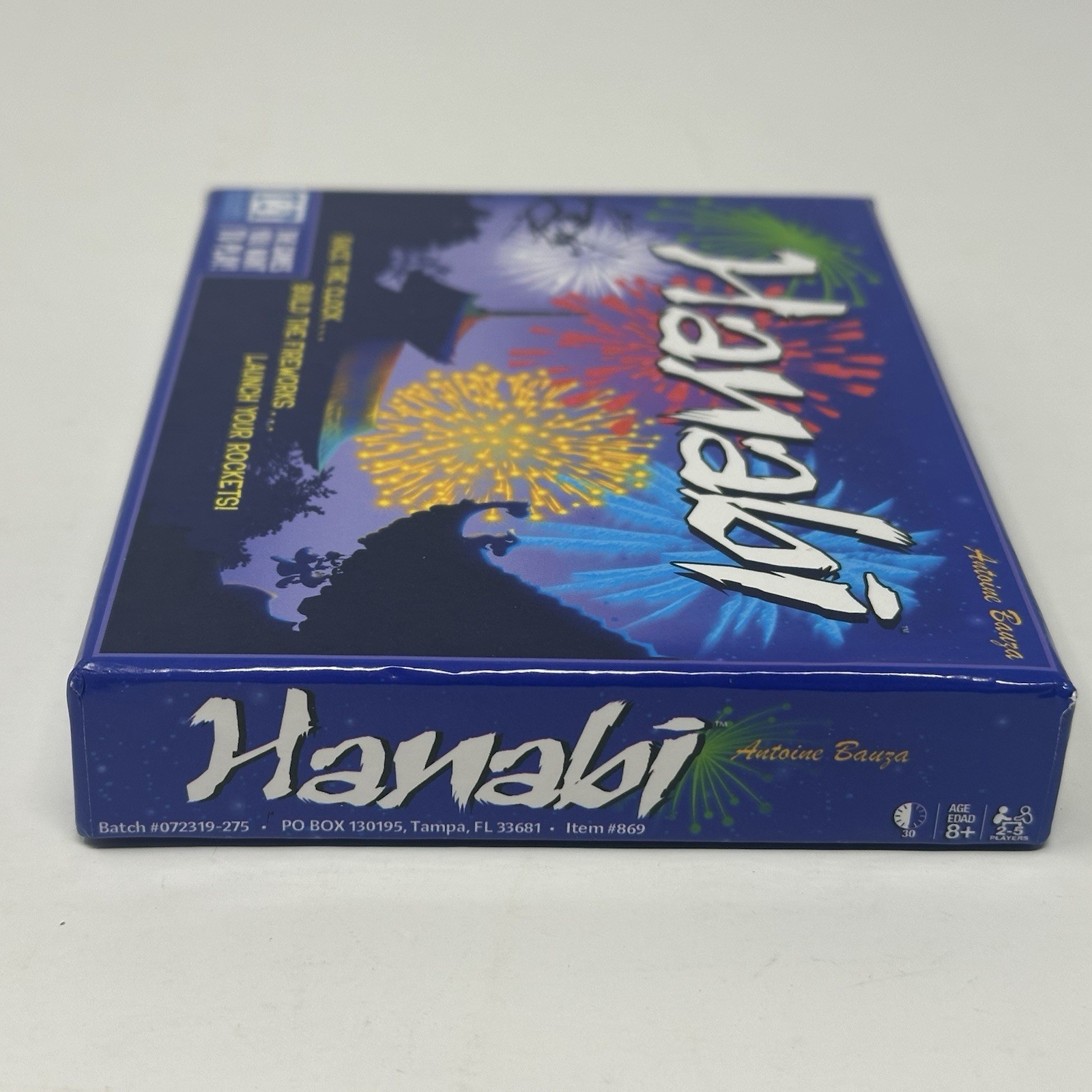 Hanabi 2017 Fireworks Card Game Antoine Banza R&R Games Unused & Complete