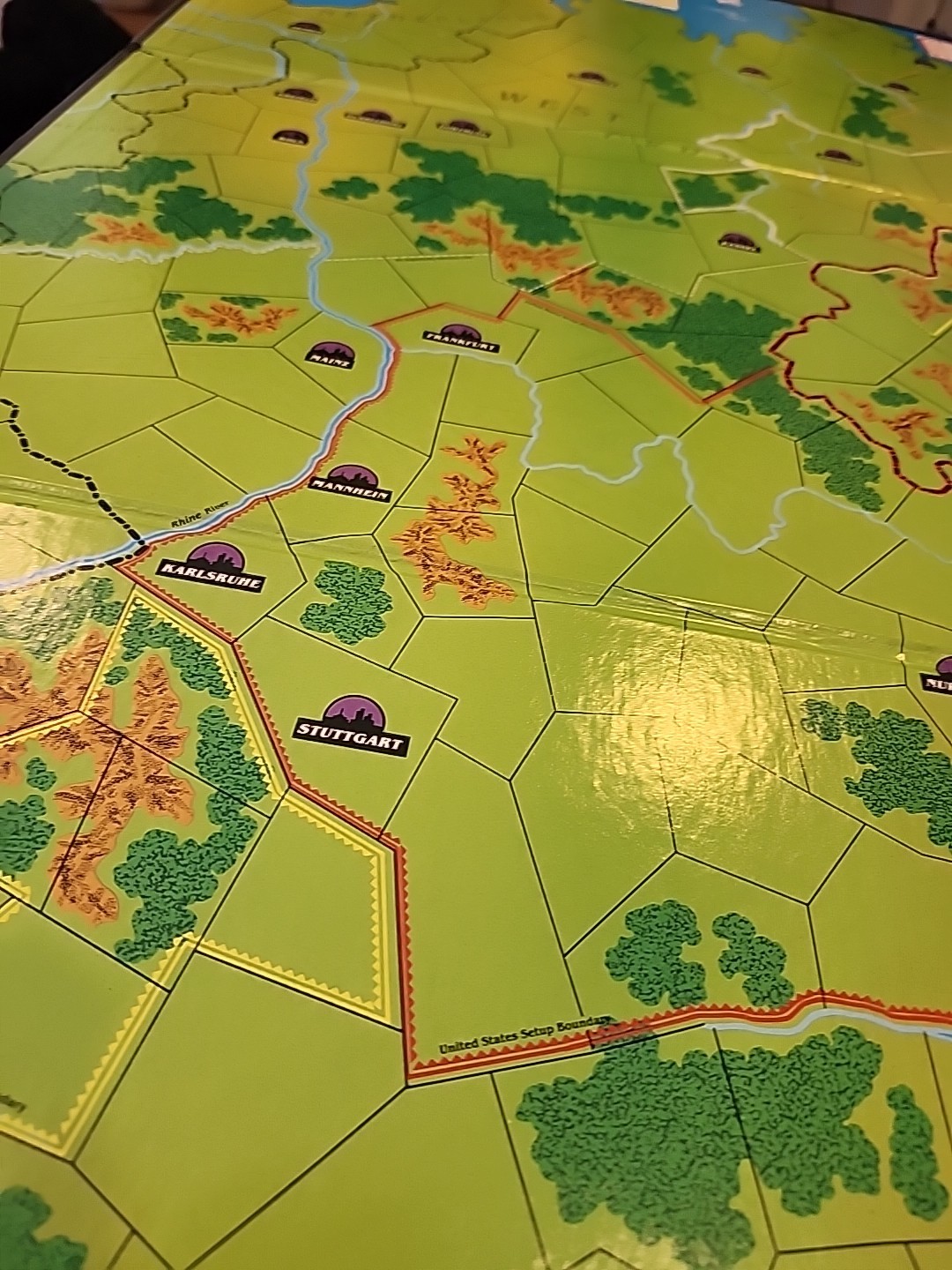 RED STORM RISING War Strategy Board Game Tom Clancy Complete 1989 READ