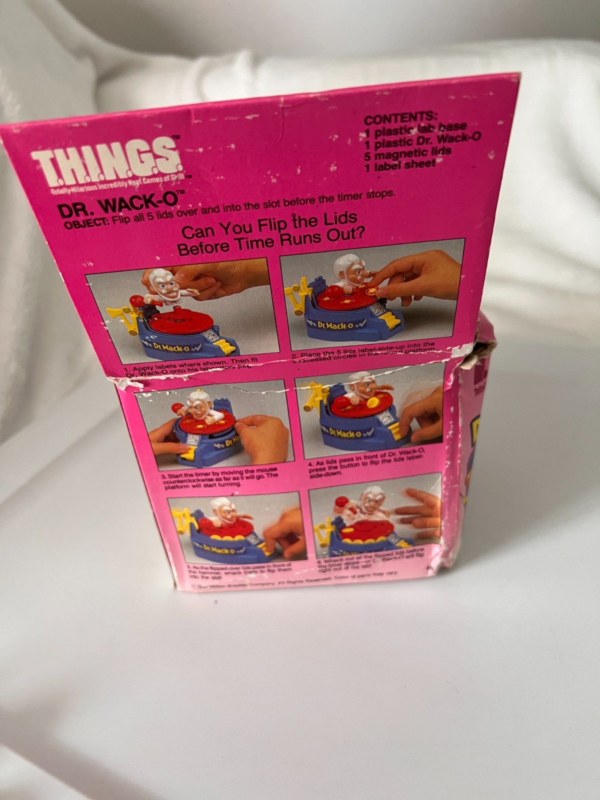 Milton Bradley T.H.I.N.G.S. Dr Wack-O 1987 Vintage Wind up Works Please read