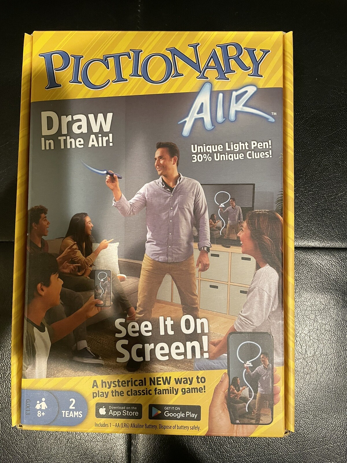 PICTIONARY AIR Family Drawing Game NEW IN BOX App Smart Device Mobile
