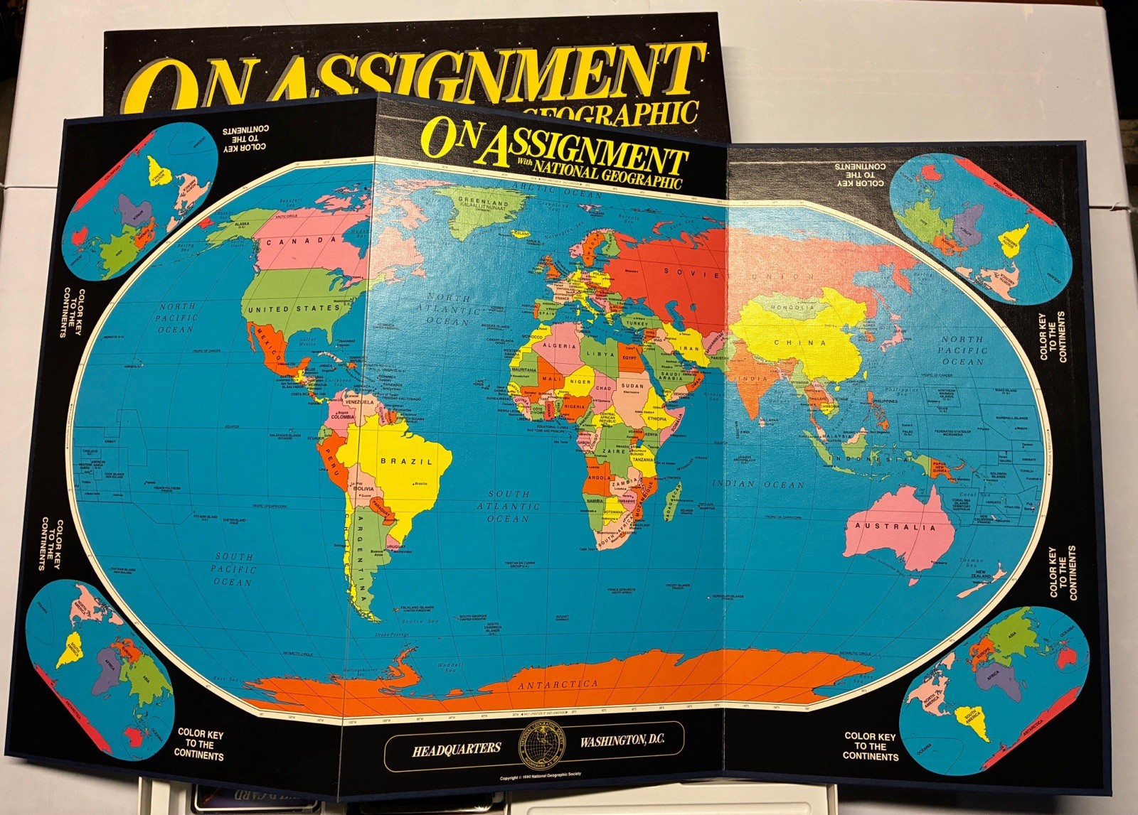On Assignment with National Geographic Board Game New Sealed Travel Family