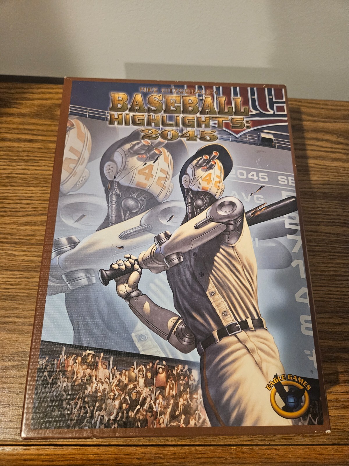 99% Complete Baseball Highlights 2045 Board Game Eagle Gryphon Games FREE SHIP
