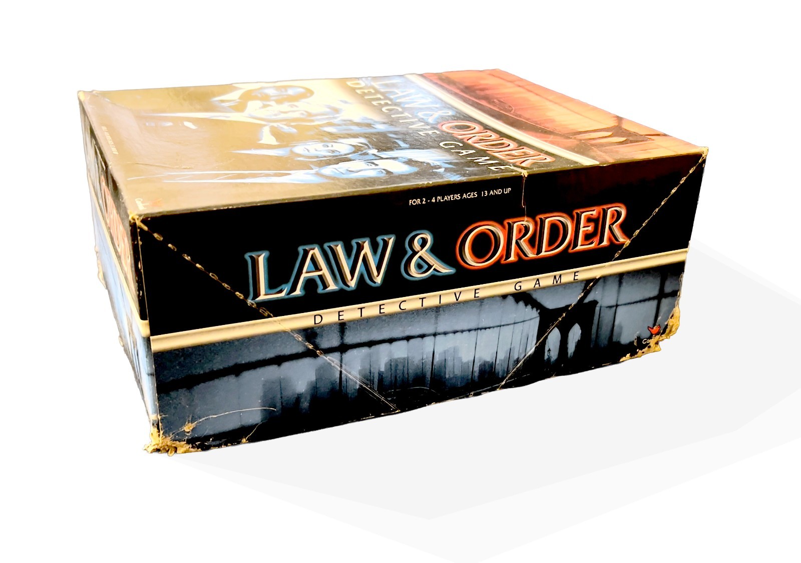 Law & Order Detective Game (Box Edition) COMPLETE 200 Board Game, Cardinal Ind.