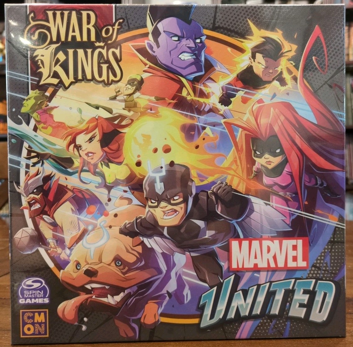 Marvel United Multiverse Kickstarter War Of Kings Expansion, Sealed