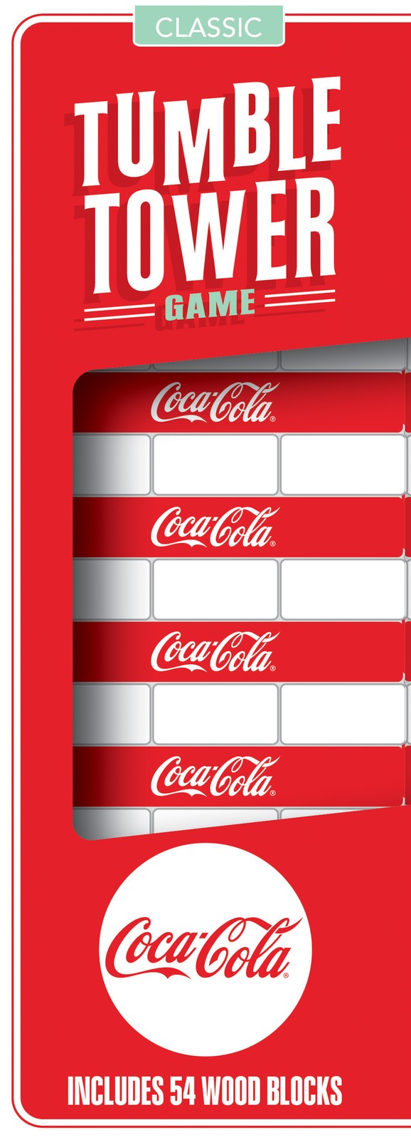 MasterPieces – Coca-Cola – Officially Licensed Tumble Tower Game