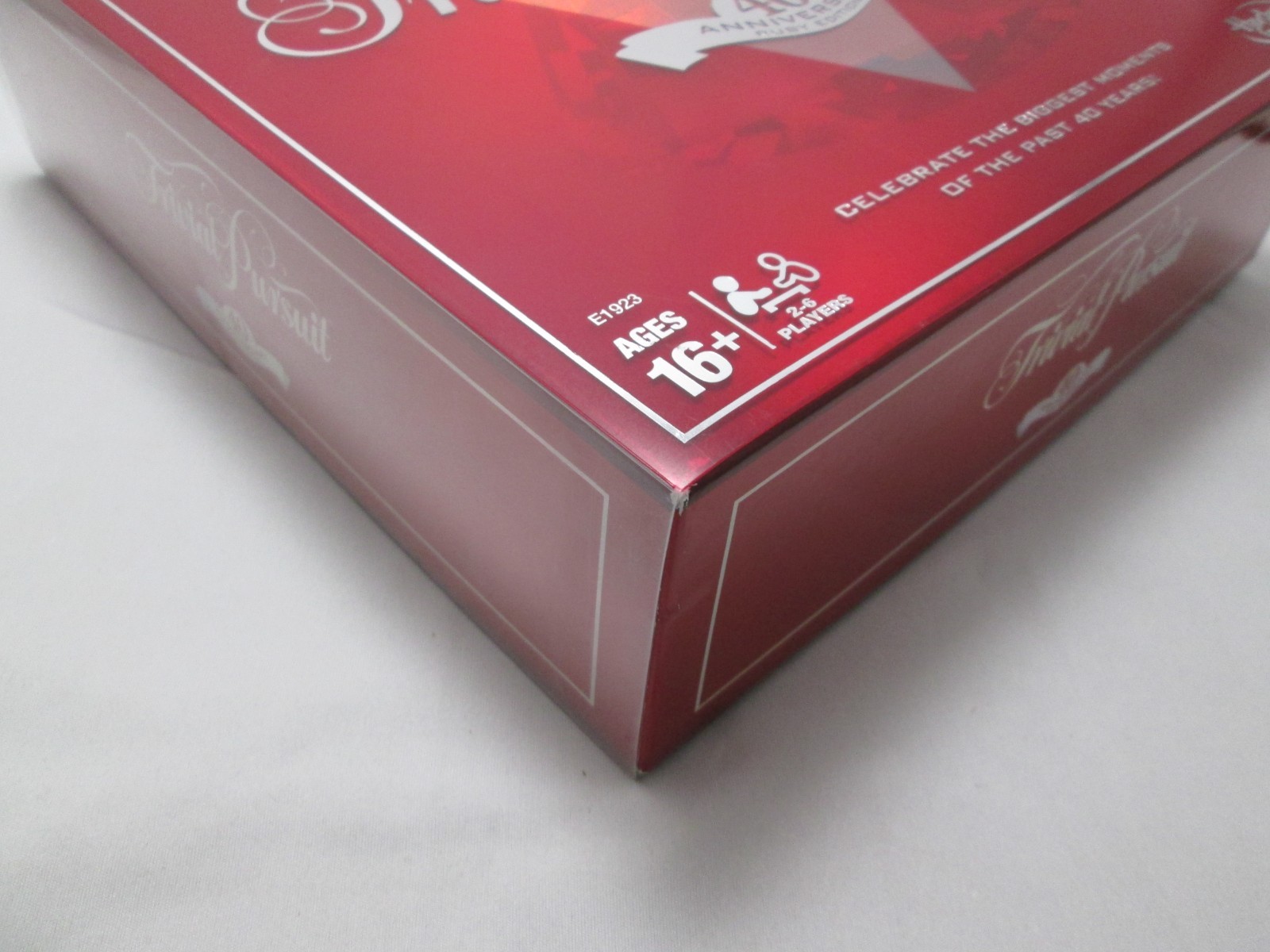 Hasbro Trivial Pursuit 40th Anniversary Ruby Edition Game Board
